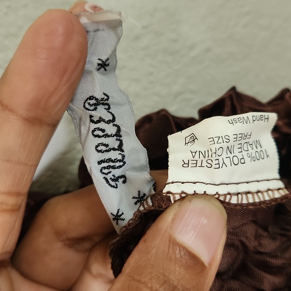 Vintage Bubble Top Brown - Picture 2 of 3